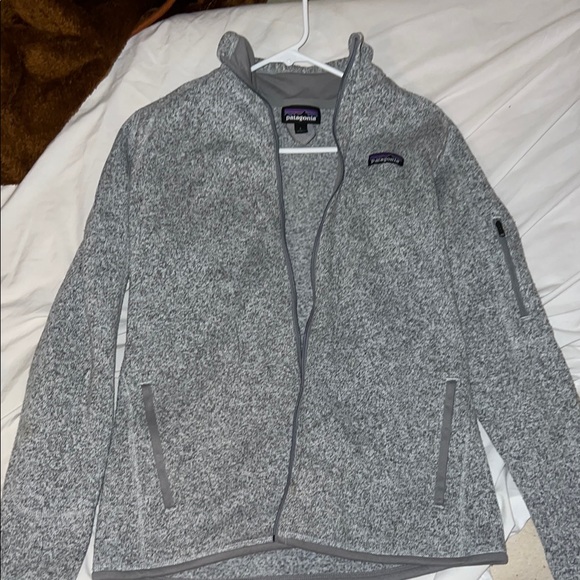 Patagonia Gray Full-Zip Jacket